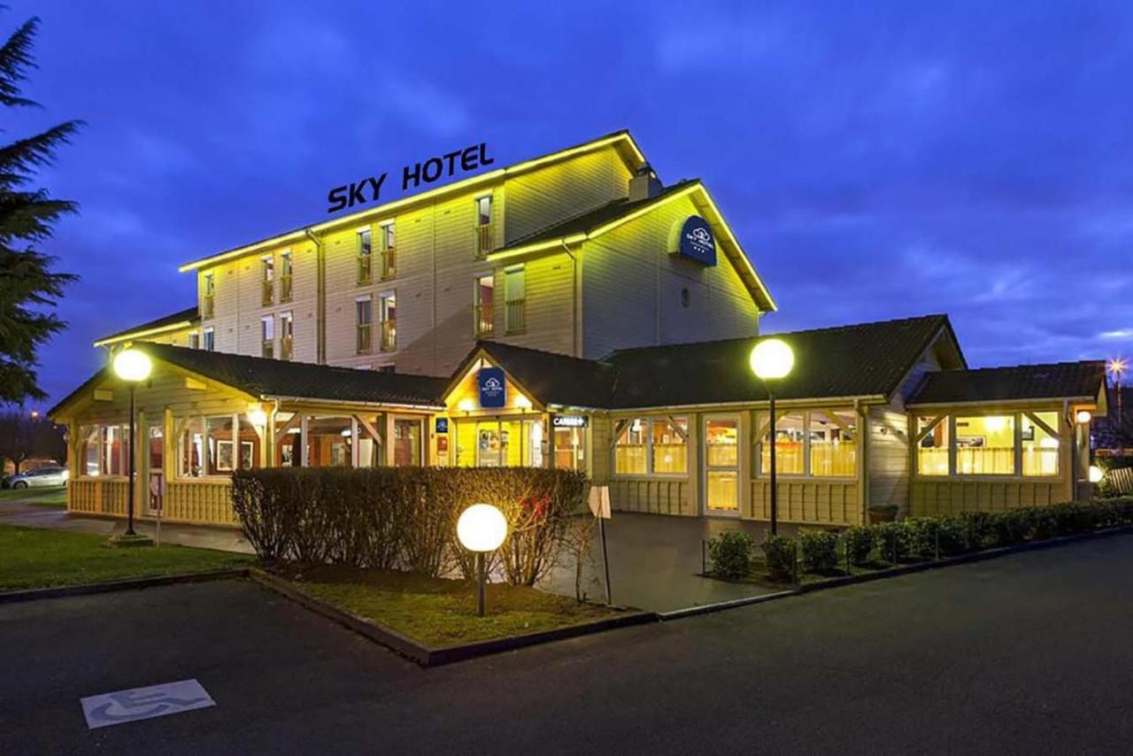 Sky Hotel Goussainville Charles De Gaulle Exteriör bild